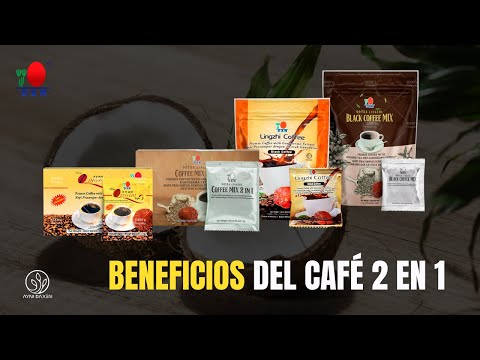 🔥 Beneficios del CAFÉ 2 EN 1 DXN y sus variantes | Lingzhi Black Coffe de DXN