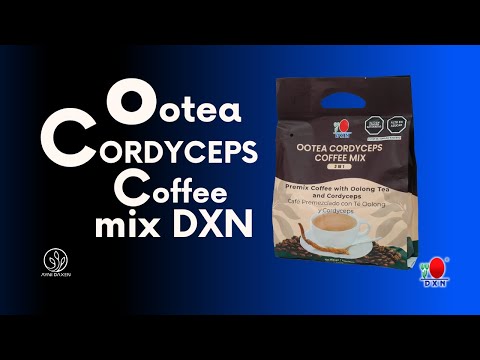Ootea Cordyceps Coffee 3 en 1 DXN: Café + Té Oolong + Cordyceps, ¡Una fusión única para tu salud!