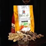 café 6 en 1 o vita café de DXN acompañado con Ginseng Tongkat Ali y granos de café