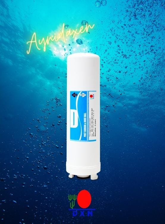 Reduce el valor del potencial de reducción de oxidación (ORP) del agua.