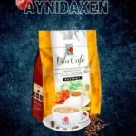 café 6 en 1 o vita café de DXN acompañado con Ginseng Tongkat Ali y granos de café.