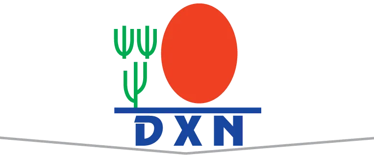 El logo de DXN no enseña a conocer más sobre la empresa.
