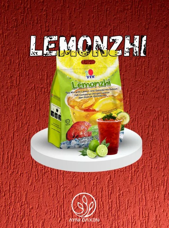 limonada a base de limón té y Ganoderma Lucidum