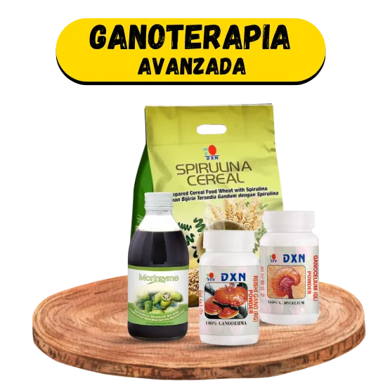 RG y GL Noni fermentado Spirulina Cereal tablas ganoterapia avanzada