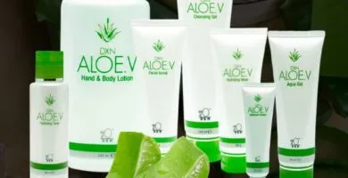 7 variedades de crema para el cuidado de la piel de la línea Aloe V