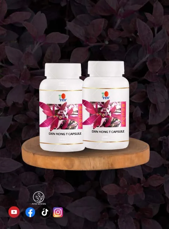 DXN Hong T Tamaños de envase: - Cada frasco: 350 mg x 90 cápsulas - Cada frasco: 350 mg x 360 cápsulas - Cada frasco: 30 g