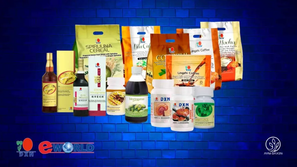 productos naturales de DXN café con Ganoderma, té con Ganoderma, chocolate con Ganoderma, noni, Spirulina
