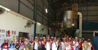 fábrica de DXN con muchos líderes top de DXN