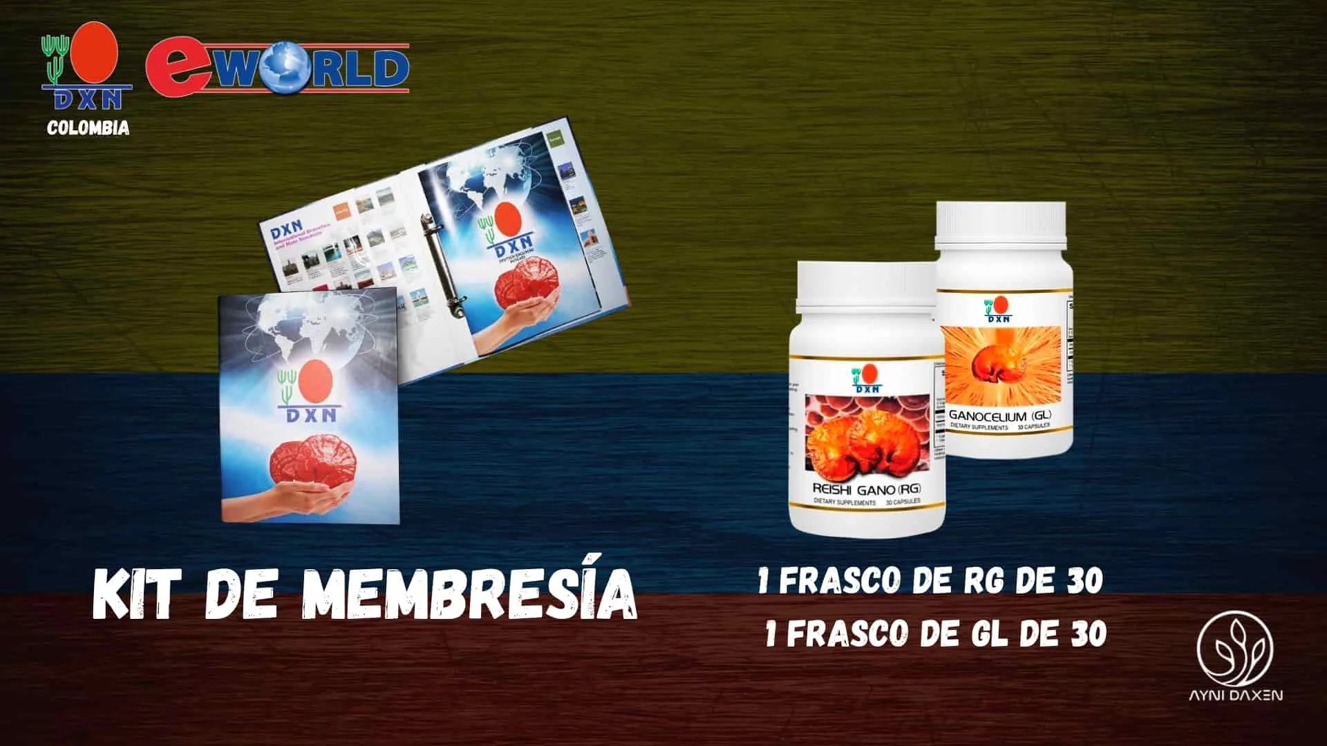 Kit Premium Kit de Membresia+1 frasco de RG de 30 + 1 frasco de GL de 30