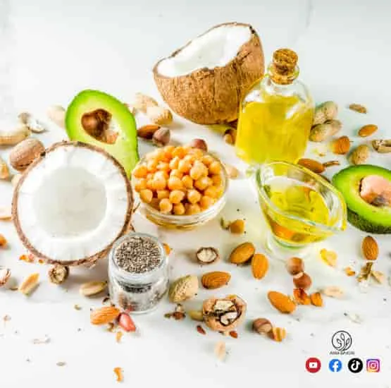 la spirulina cereal tiene una amplia gama de aceites, lípidos naturales