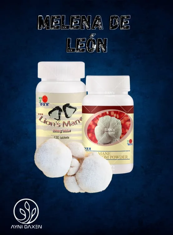 Tableta Melena De León DXN, Polvo De Hongo Melena De León DXN