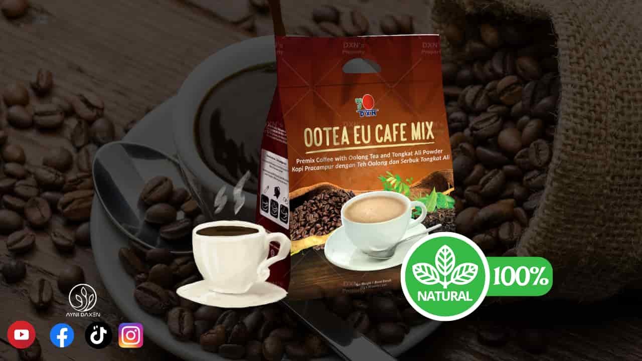 Ootea Eu Café Mix paquete sellado con un café