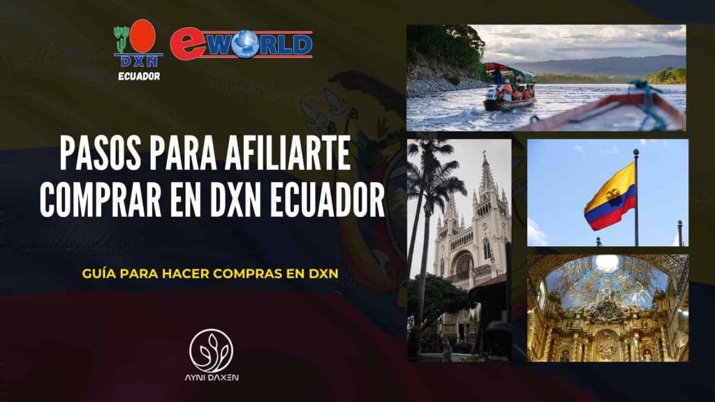 imagen decorativa para afiliación a DXN Ecuador