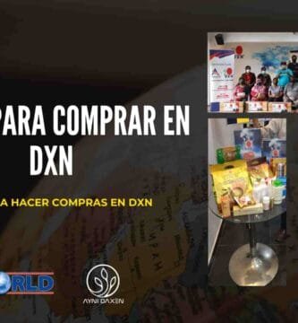 guía para hacer compras en DXN