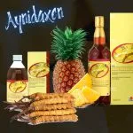 cordypine envases de 285 ml y 700 ml por botella con piña y cordyceps