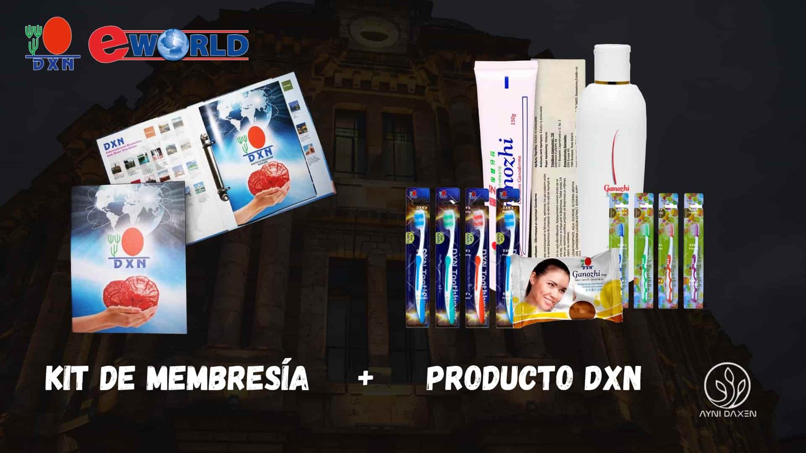 paquete de ingreso a DXN Ecuado