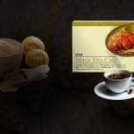 Maca Vita Café de DXN, Maca, taza de café, maca en polvo.