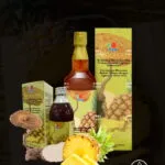 DXN LIGNOPINE de 285 ml o 700 ml con piña y Lignosus rhinocerus