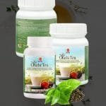 tres presentaciones del Oozhi Tea de DXN con tea