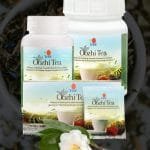 tres presentaciones del Oozhi Tea de DXN