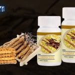 DXN Cordyceps Cápsula: Cordyceps sinesis en polvo.