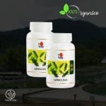 cápsulas de Espirulina de DXN presentación en pomo.