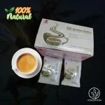 Spirulina Coffee de DXN presentación en caja.