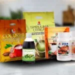 Cocozhi, Spirulina Cereal, Café 2 en, noni y RG y GL eso es una Ganoterapia DXN.