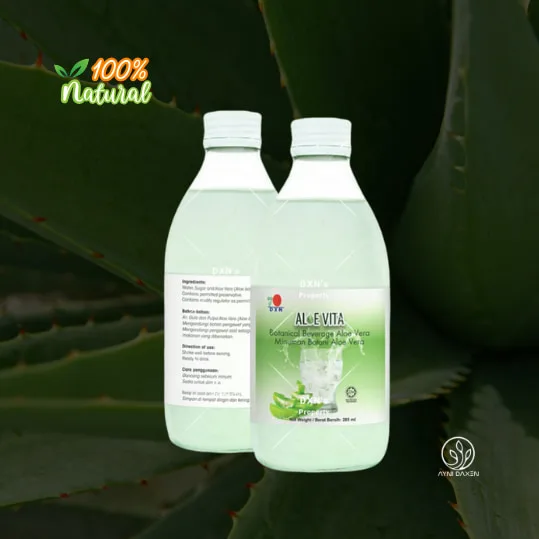 Aloe Vita DXN: Bebida Refrescante con Pulpa de Aloe Vera.