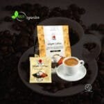 Lingzhi Coffee 3 in 1 Lite DXN, Cada bolsa: 21 g x 20 sobres