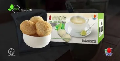 DXN Melena De León Oocha 12 paquetes de 30 g por caja.