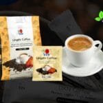 Lingzhi Coffee 3 in 1 Lite DXN, Cada bolsa: 21 g x 20 sobres