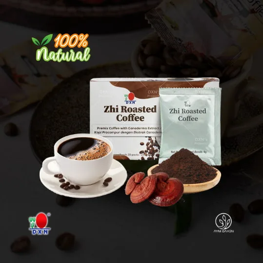 Zhi Roasted Coffee DXN – café con Ganoderma de DXN