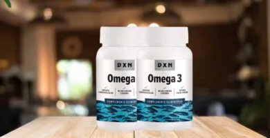 Omega 3 DXN en presentación de 90 cápsulas.