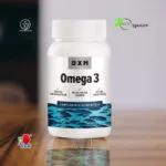 Omega 3 DXN en presentación de 90 cápsulas.