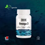 Omega 3 DXN en presentación de 90 cápsulas.