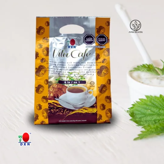 vita café conocido como café 6 en 1 con granos de café, Ginseng, Tongkat Ali.