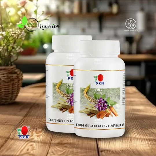 DXN Gegen Plus es un suplemento herbolario disponible únicamente en dos presentaciones: en cápsulas y en polvo.