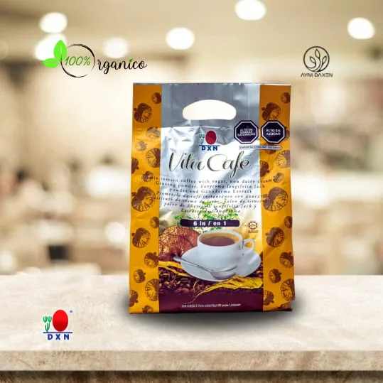 vita café conocido como café 6 en 1 con granos de café, Ginseng, Tongkat Ali.