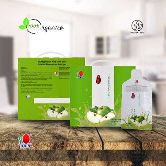 Apple Enzyme Drink DXN, Cada caja: 50 ml x 15 paquetes.