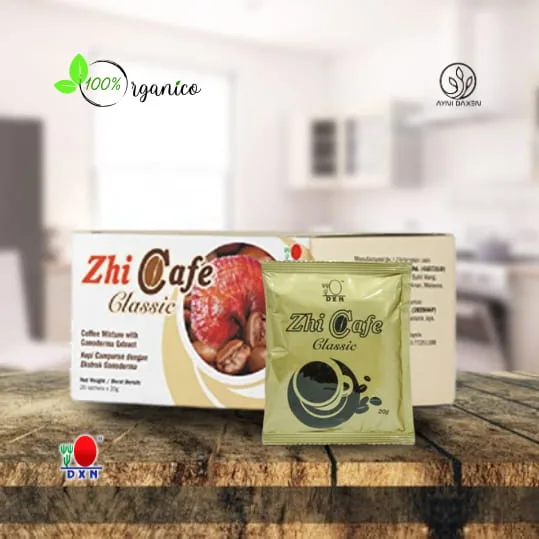 Zhi café classic DXN son granos de café orgánico .