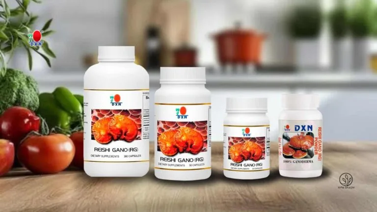 El Reishi Gano (RG) presentación de 30, 90, 360 cápsulas y también en polvo.