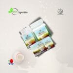 Tiene 3 presentaciones, uno en la caja y los otros dos en pomos de distintas medidas. Tamaño de embalaje disponible: • 100 g por botella • 30 g por botella • 1 g x 30 sobres por caja