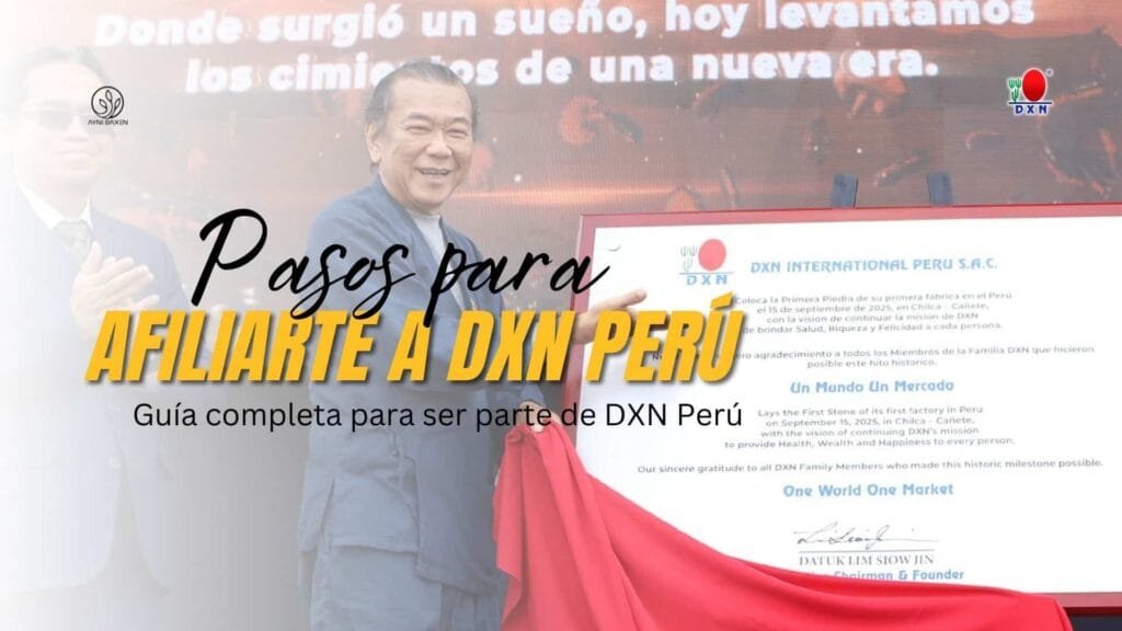 Afiliación DXN Perú