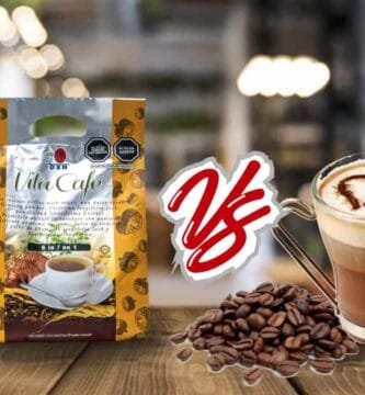 vita café conocido como café 6 en 1 con granos de café, Ginseng, Tongkat Ali.