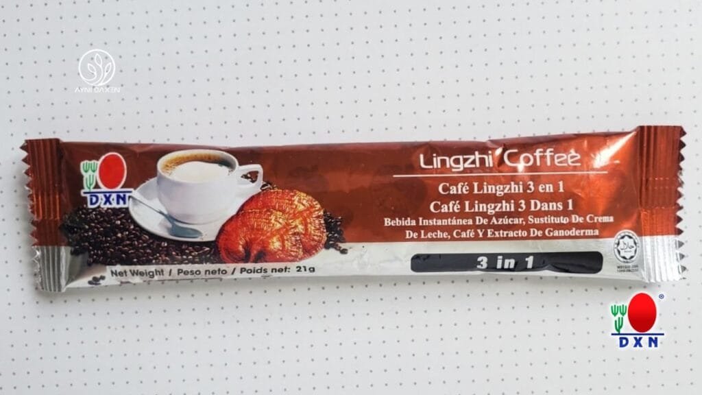 Ingredientes del café 3 en 1 DXN