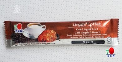 Ingredientes del café 3 en 1 DXN