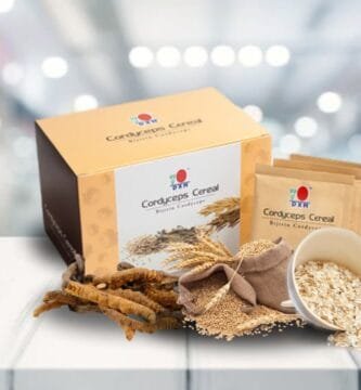 ingredientes del Cordyceps Cereal DXN